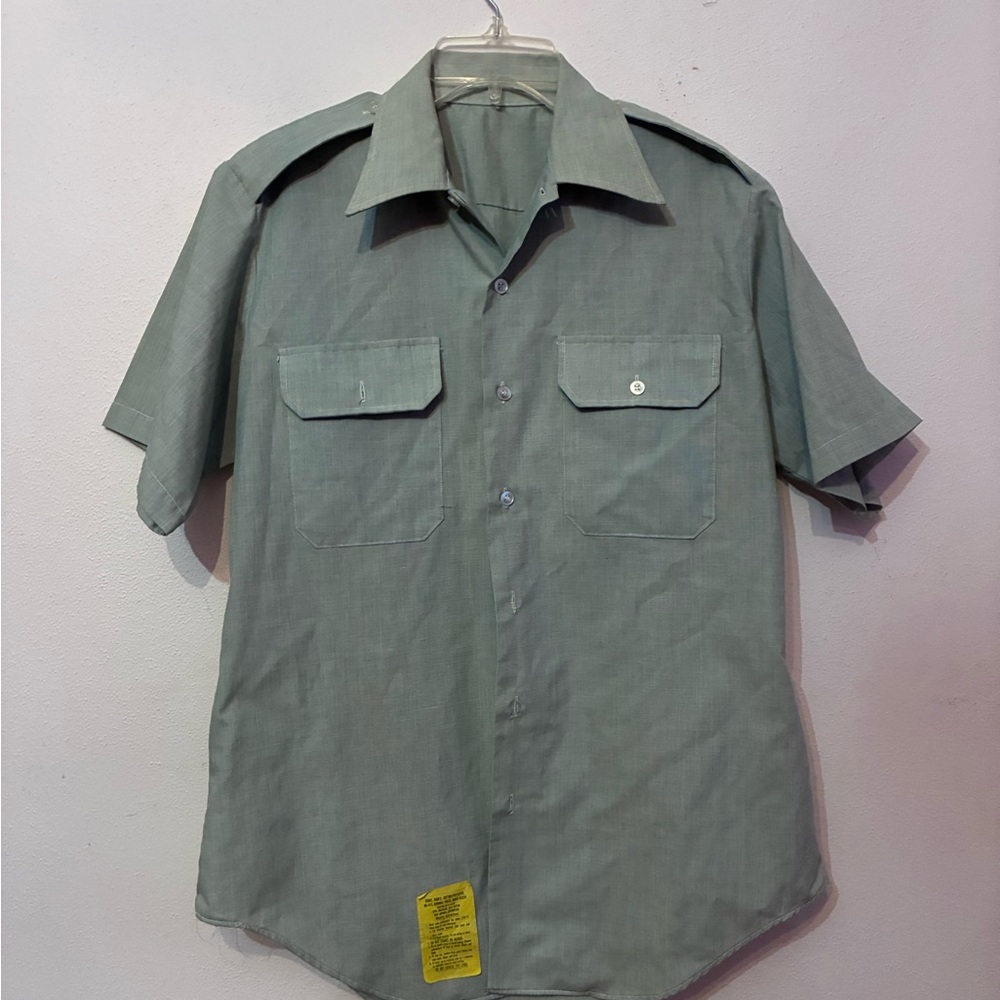 Vintage Military 1982 men’s uniform shirt L